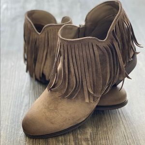 Fringe Booties